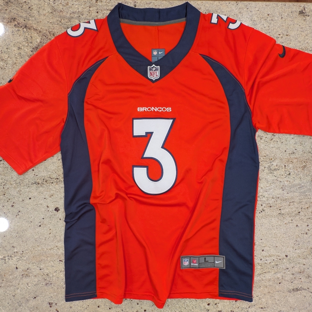 Nike Denver Broncos Russell Wilson Jersey